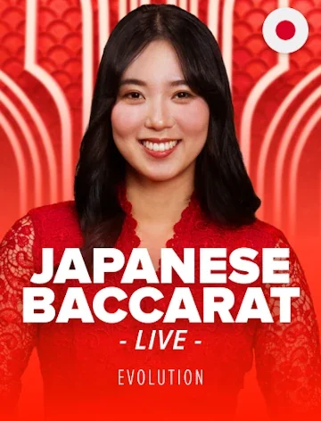 Japanese Baccarat live table at Lizaro Casino